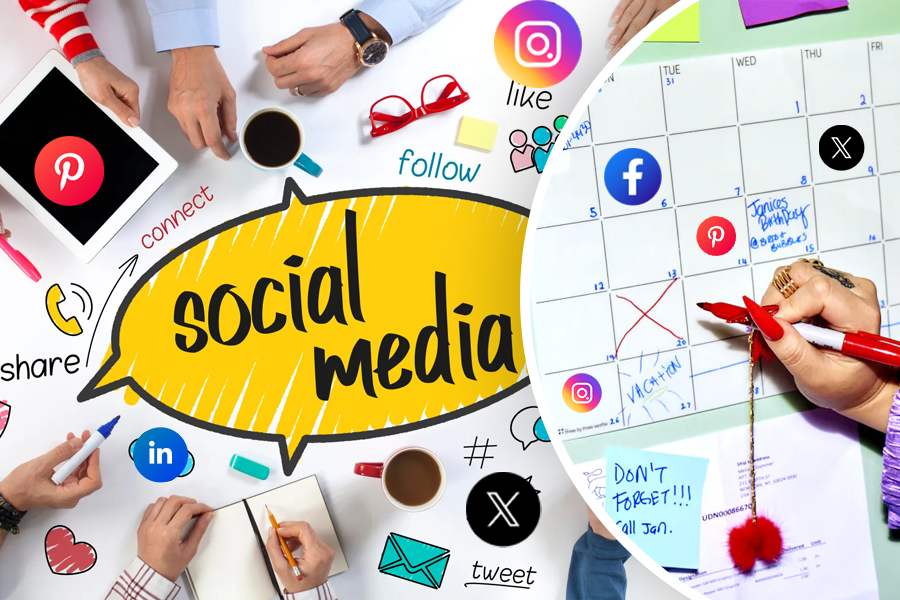 Content creator planning a multi-platform strategy with AI-assisted workflow tools.