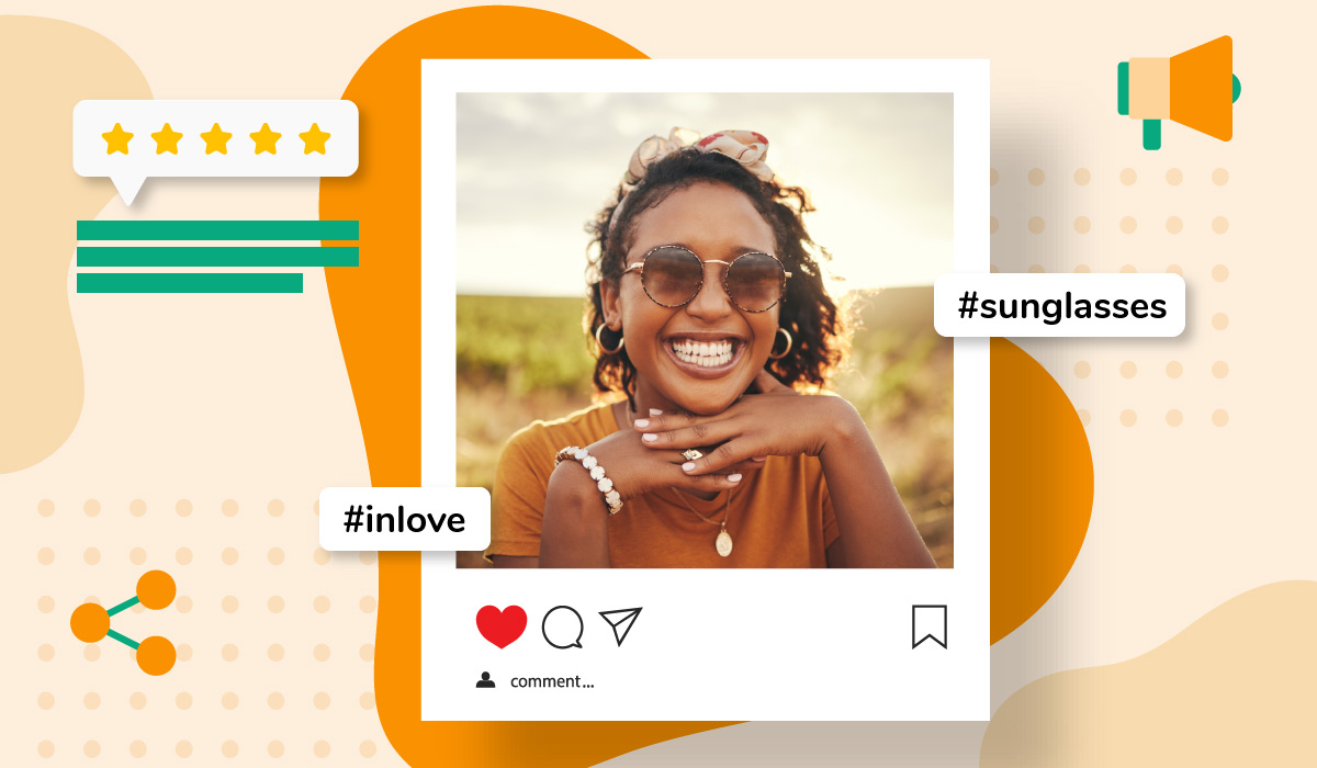 Multi-network publishing layout showing channel-specific post formats